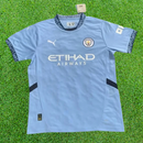 Camiseta de aficionado del Manchester City local 24/25 