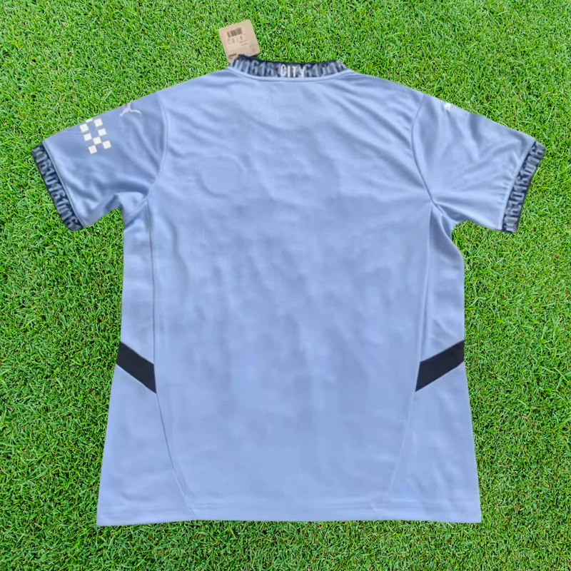 Camiseta de aficionado del Manchester City local 24/25 