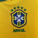 Camiseta retro local de Brasil 2010 
