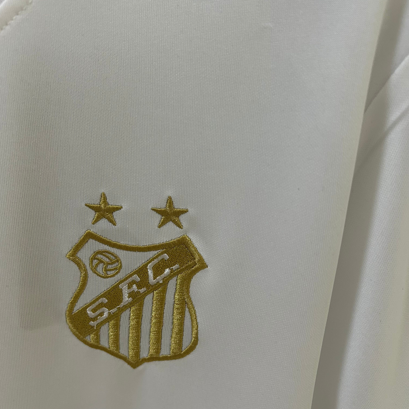 Camiseta Santos Pelé Mil Goles Blanca 25/26 Aficionado 