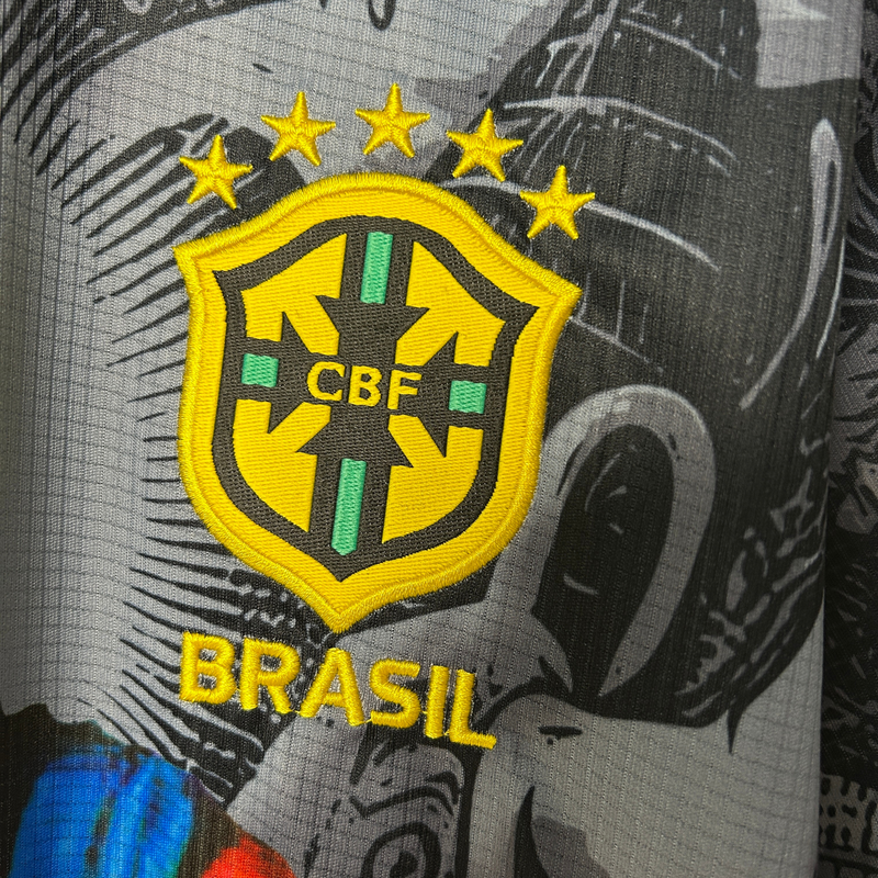 Camiseta de aficionado del Cristo de Brasil 2025 